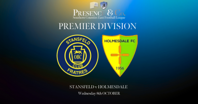 Stansfeld 0-1 Holmesdale