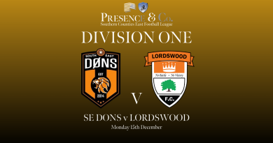 SE Dons 2-1 Lordswood